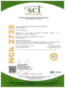 CAPACITACIONES CERTIFICADAS